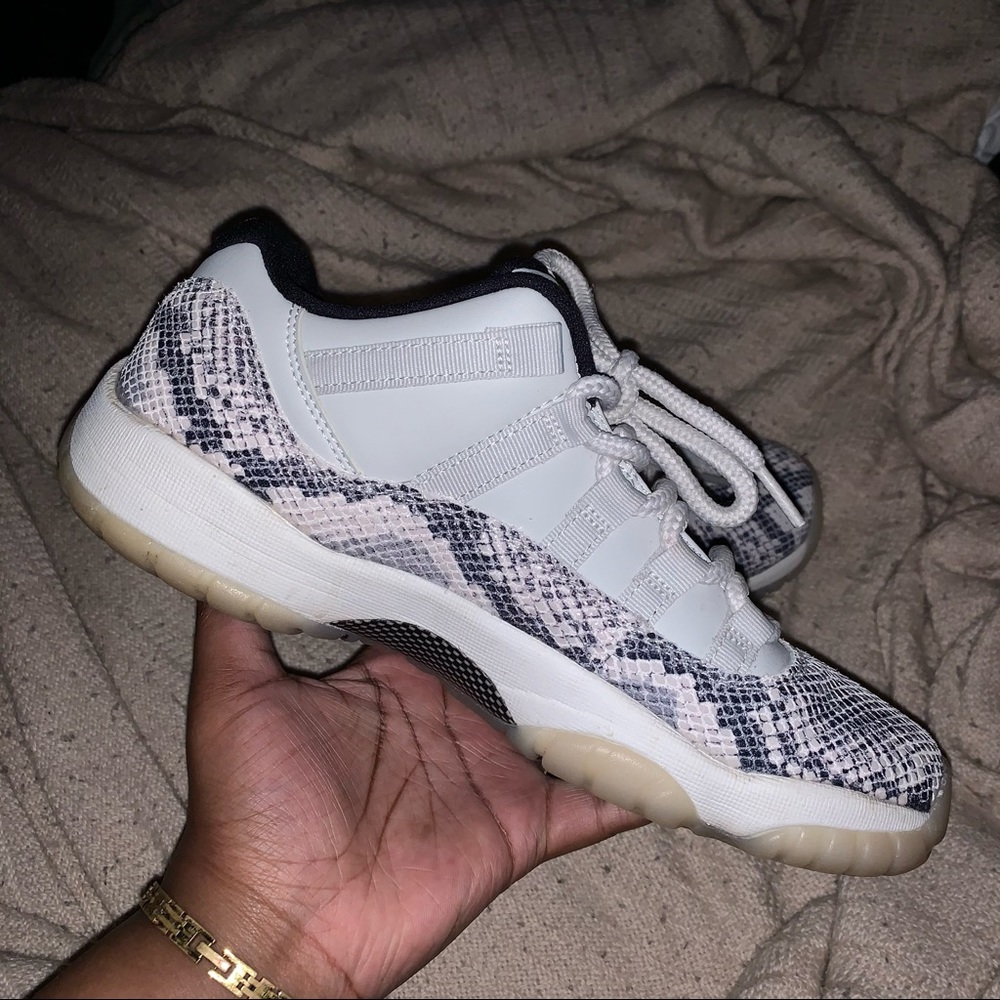 Snakeskin Jordan 11s
